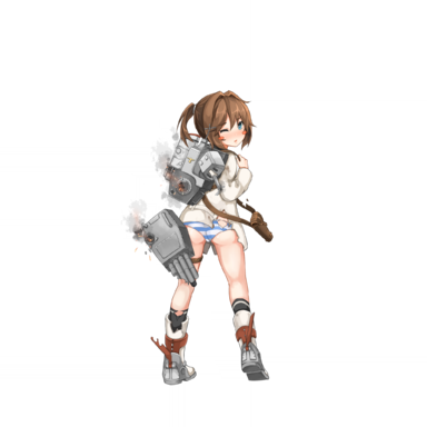 战舰少女R - Z1 - 大破立绘