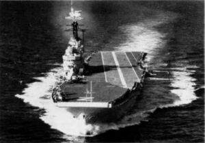 HMS Albion (R07) underway 1956.jpg