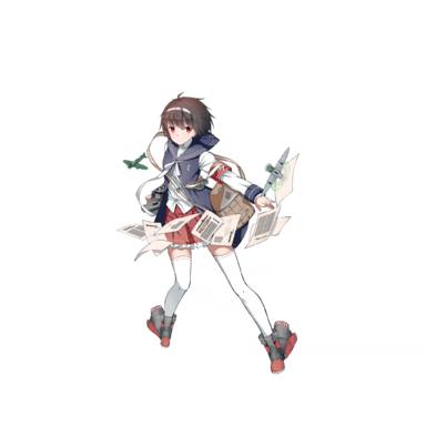 战舰少女R - 飞鹰 - 正常立绘