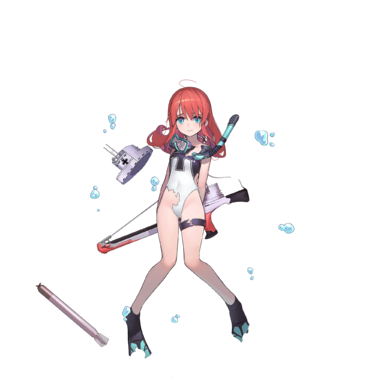 战舰少女R - U-35 - 大破立绘