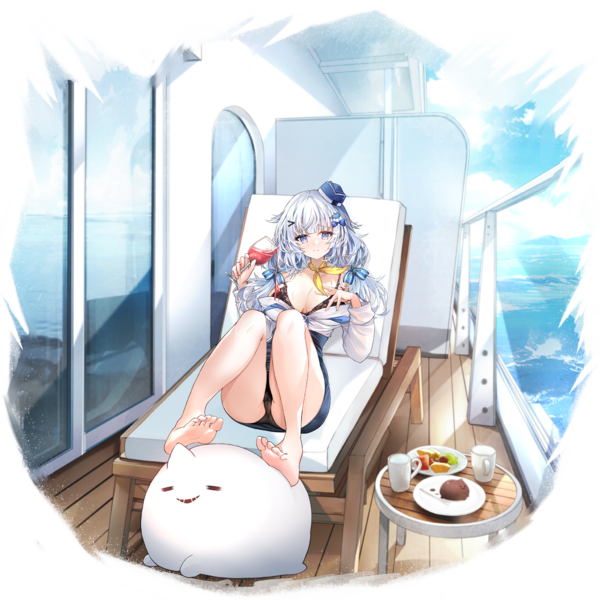 战舰少女R - 卡拉乔洛 - 换装 - 在有你的假期 - 大破立绘