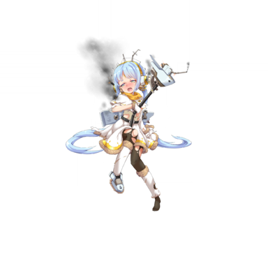 战舰少女R - 索玛雷兹 - 大破立绘