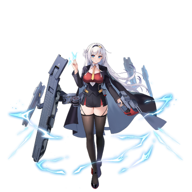 战舰少女R - 勇猛 - 正常立绘