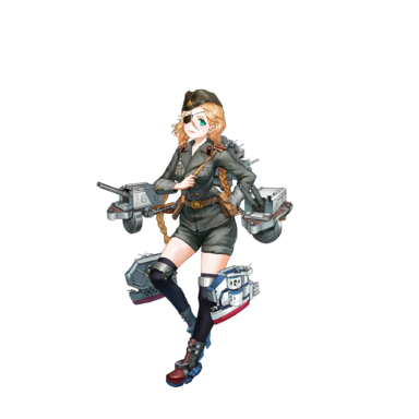 战舰少女R - 摩尔曼斯克·改 - 正常立绘