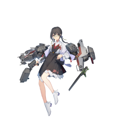 战舰少女R - 阿贺野 - 正常立绘