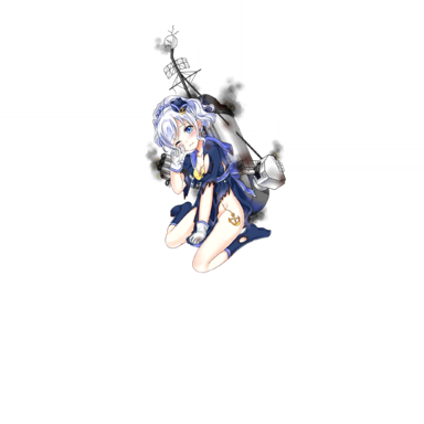 战舰少女R - 西格斯比 - 大破立绘