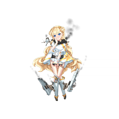 战舰少女R - 维纳斯 - 大破立绘