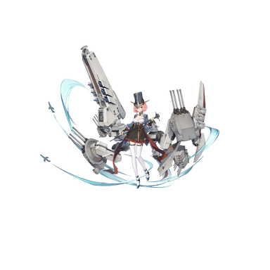 战舰少女R - 让巴尔·改 - 正常立绘