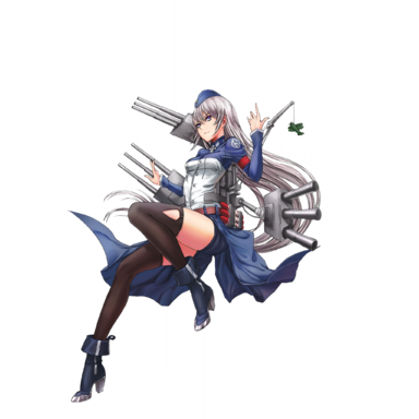 战舰少女R - 卡尔斯鲁厄 - 正常立绘