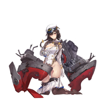 战舰少女R - 鞍马 - 大破立绘