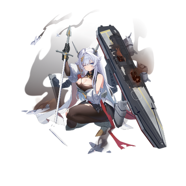 战舰少女R - 堡垒 - 大破立绘