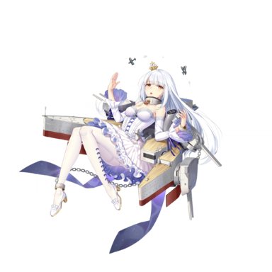 战舰少女R - 坎伯兰 - 正常立绘