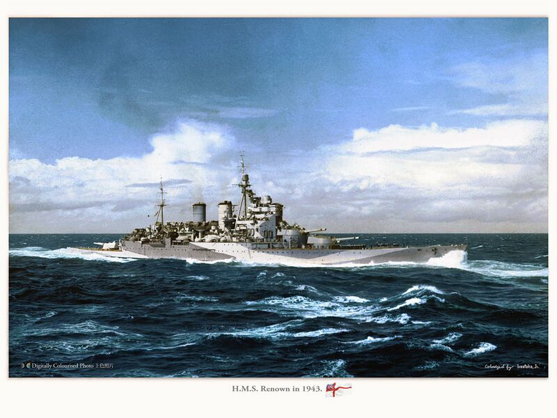 文件:HMS Renown 1943 colorized.jpg