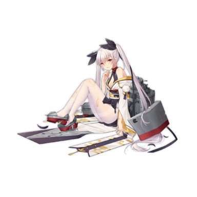 战舰少女R - 早春·改 - 大破立绘