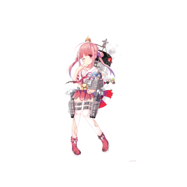 战舰少女R - 睦月 - 大破立绘