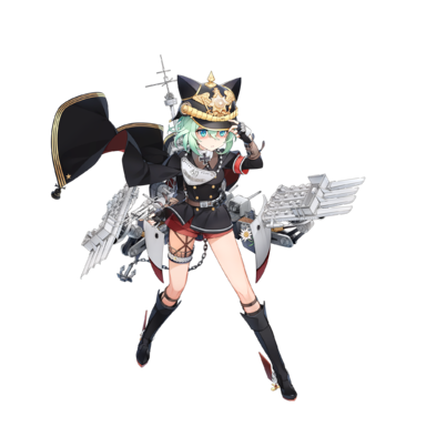 战舰少女R - Z21·改 - 正常立绘
