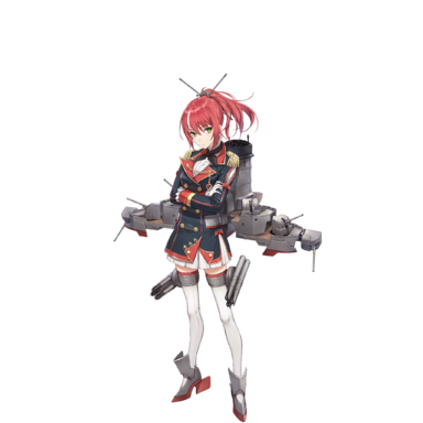 战舰少女R - 门德斯·努涅斯 - 正常立绘