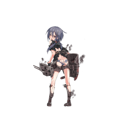 战舰少女R - 雷·改 - 大破立绘