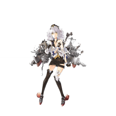 战舰少女R - 旧金山 - 大破立绘