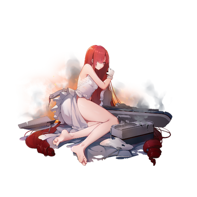 战舰少女R - 霞飞 - 大破立绘