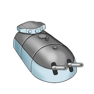 战舰少女R - 法国双联203毫米潜艇主炮 - 中型主炮(潜)