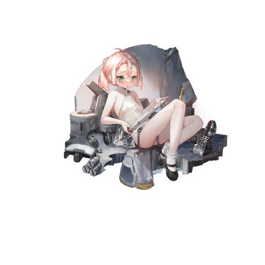 战舰少女R - 不惧(防空导弹驱逐舰) - 大破立绘