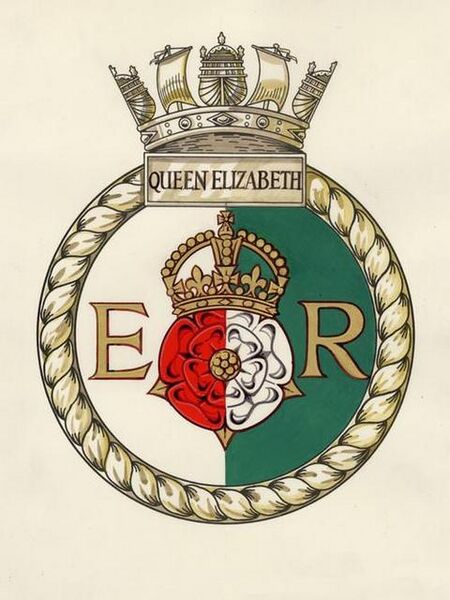 文件:Badge of HMS Queen Elizabeth.jpg