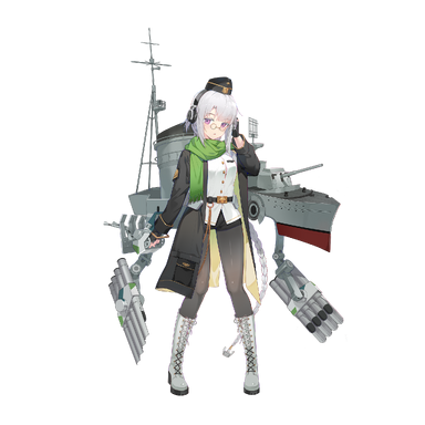 战舰少女R - Z28·改 - 正常立绘