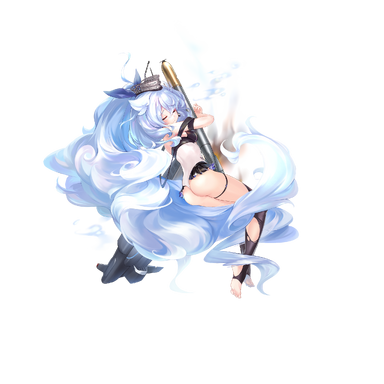 战舰少女R - U-556 - 大破立绘