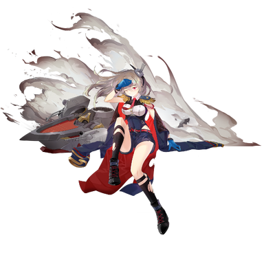 战舰少女R - 47工程·改 - 大破立绘