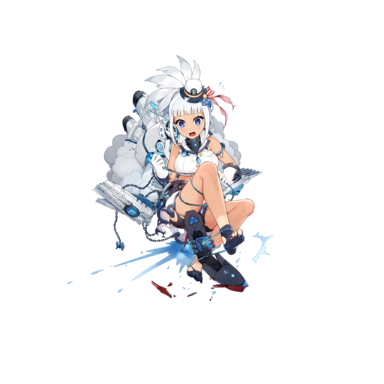 战舰少女R - 泰勒 - 大破立绘