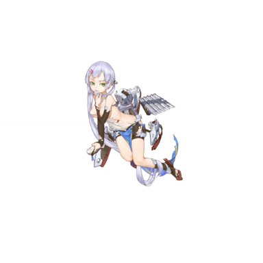 战舰少女R - 霍埃尔·改 - 大破立绘