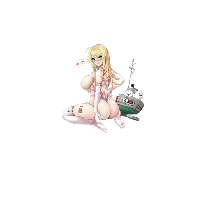 战舰少女R - 冲锋 - 大破立绘