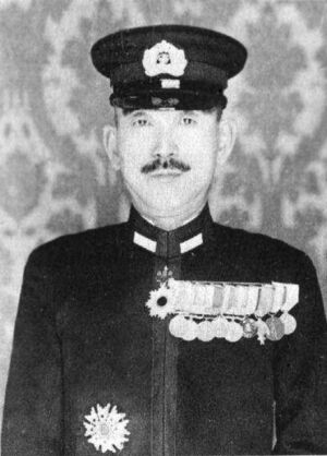 二水战司令田中赖三少将