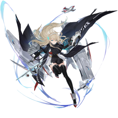 战舰少女R - 列克星敦(CV-16)·改 - 正常立绘