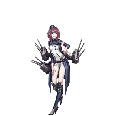 战舰少女R - 柯尼斯堡·改 - 正常立绘