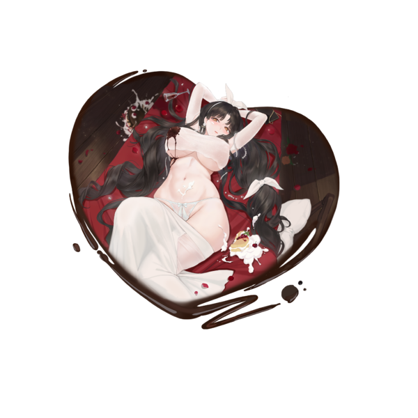 战舰少女R - 1913战巡 - 换装 - 月光奏鸣曲 - 大破立绘