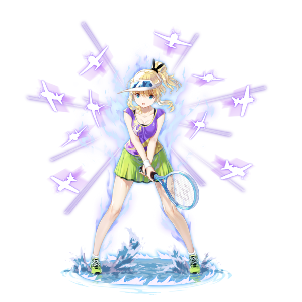 战舰少女R - 普林斯顿 - 换装 - 海上网球魔术师 - 正常立绘