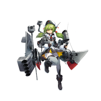 战舰少女R - 谦逊 - 正常立绘