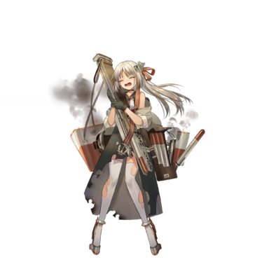 战舰少女R - 炽热 - 大破立绘