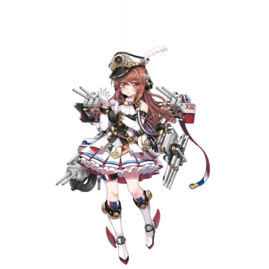 战舰少女R - 伏尔塔·改 - 正常立绘