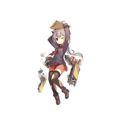 战舰少女R - 龙骧 - 大破立绘