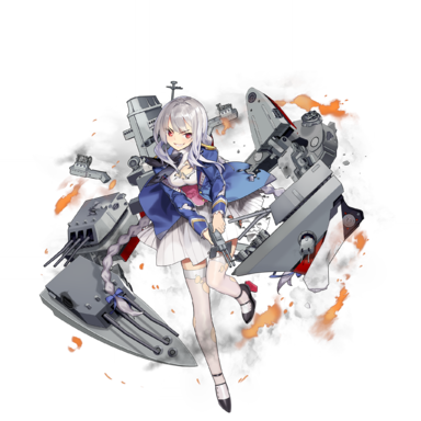 战舰少女R - 波士顿 - 大破立绘