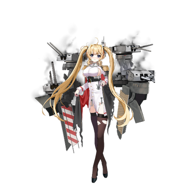 战舰少女R - 波拉 - 大破立绘