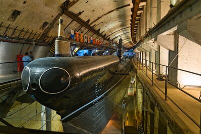 现位于巴拉克拉瓦海军博物馆的S-49号潜艇