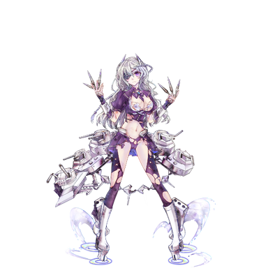 战舰少女R - 天狼星 - 大破立绘