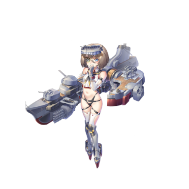 战舰少女R - 冬月 - 正常立绘