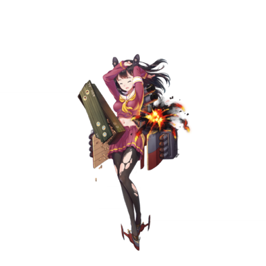 战舰少女R - 川内 - 大破立绘