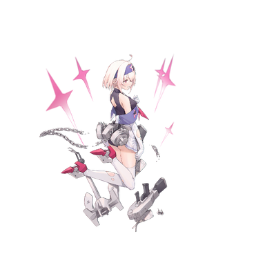 战舰少女R - 桑普森 - 大破立绘
