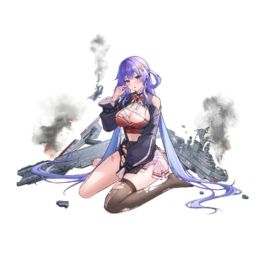 战舰少女R - 香格里拉 - 大破立绘